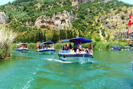 DALYAN BY BOAT